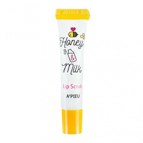 Apieu - Honey and Milk Lip Scrub 8ml 8806185745420 www.tsmpk.com