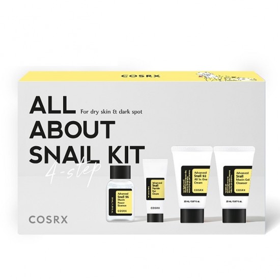 COSRX - All About Snail Trial Kit 4 pcs 8809598452800 www.tsmpk.com