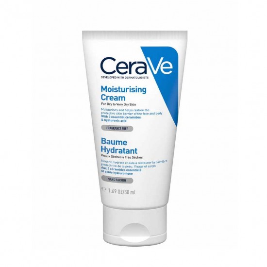 CeraVe - Moisturising Cream for Dry to Very Dry Skin 50ml 3337875597371 www.tsmpk.com
