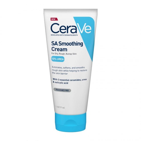 Cerave - SA Smoothing Cream with Salicylic Acid for Dry Bumpy Skin 177ml 3337875684095 www.tsmpk.com