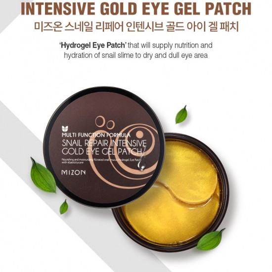 Mizon - Snail Repair Intensive Gold Eye Gel Patch 60 Patches 8809587521807 www.tsmpk.com