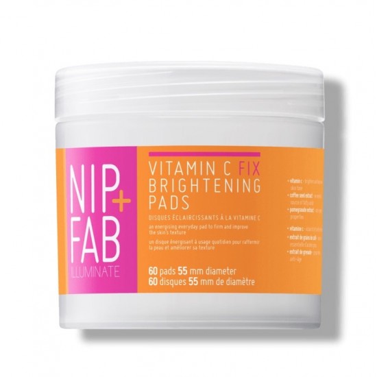 Nip+Fab - Vitamin C Fix Brightening Pads 50ml 5056217803854 www.tsmpk.com
