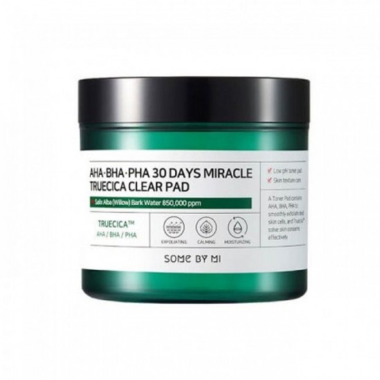 Some By Mi - AHA BHA PHA 30 Days Miracle Truecica Clear Pad 70 pcs 8809647390671 www.tsmpk.com