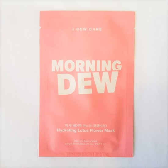 I Dew Care -  Sheet Mask Hydrating Lotus 8806190712547 www.tsmpk.com