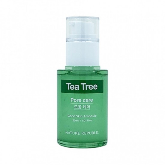 Nature Republic - Good Skin Ampoule Tea Tree Pore Care 30ml 8806173462148 www.tsmpk.com