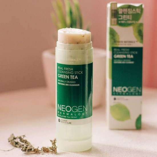 Neogen - Real Fresh Green Tea Cleansing Stick 80g 8809381444999 www.tsmpk.com