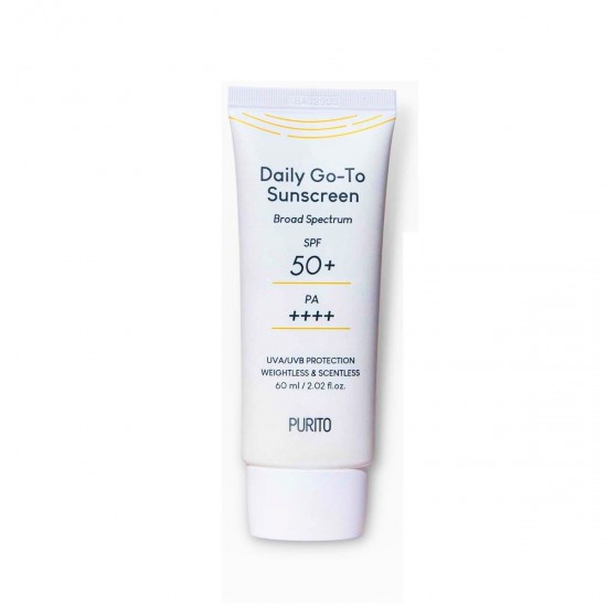 Purito - Daily Go To Sunscreen SPF50+ PA++++ 60ml 8809563100965 www.tsmpk.com