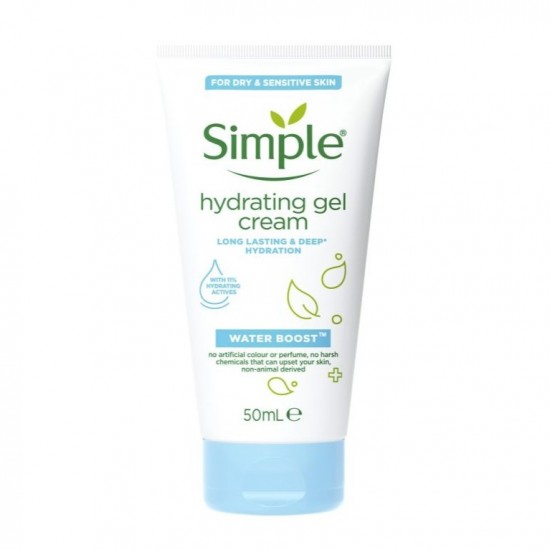 Simple - Water Boost Hydrating Gel Cream 50ml 8710908810510 www.tsmpk.com