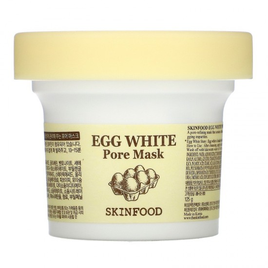 Skinfood - Egg White Pore Mask 125g 8809327940073 www.tsmpk.com