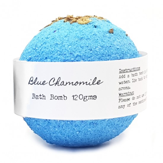 TSM Herbals - Blue Chamomile Bath Bomb 120g 87004 www.tsmpk.com