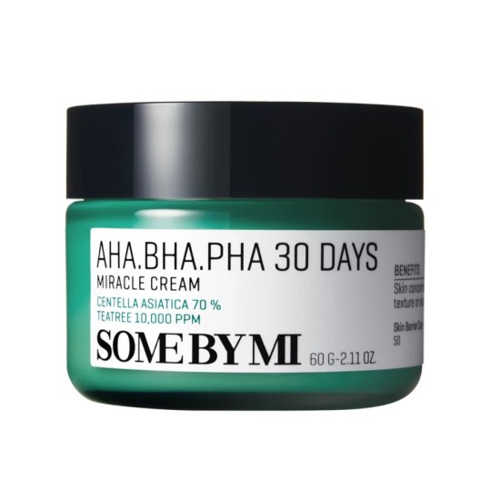 Some By Mi - AHA BHA PHA 30 Days Miracle Cream 60g 8809326334224 www.tsmpk.com