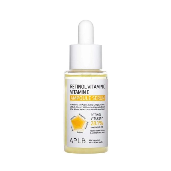 APLB - Retinol Vitamin C Vitamin E Ampoule Serum 40ml