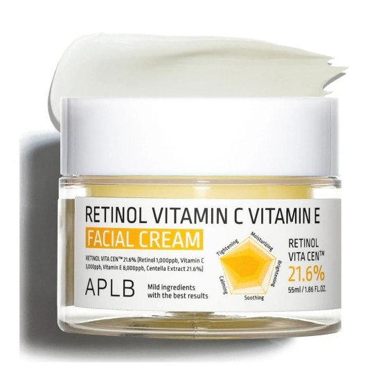 APLB - Retinol Vitamin C Vitamin E Facial Cream 55ml