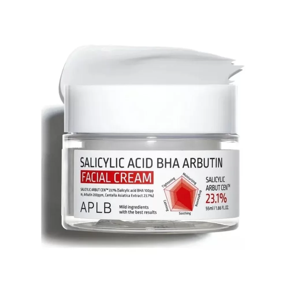 APLB - Salicylic Acid BHA Arbutin Facial Cream 55ml 8809874683188 ...