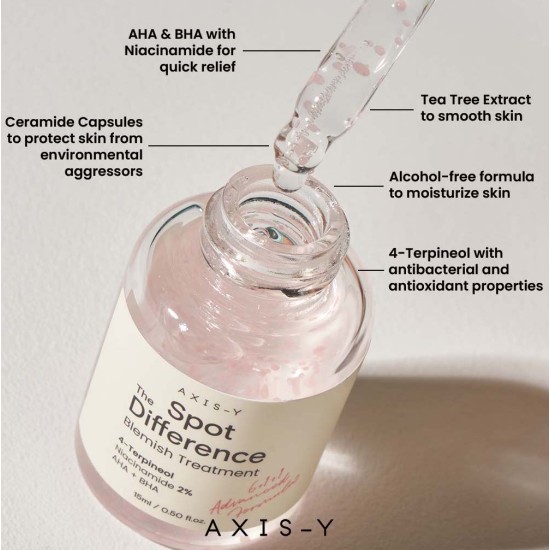 AXIS-Y - Spot the Difference Blemish Treatment 15ml 8809634610249 www.tsmpk.com