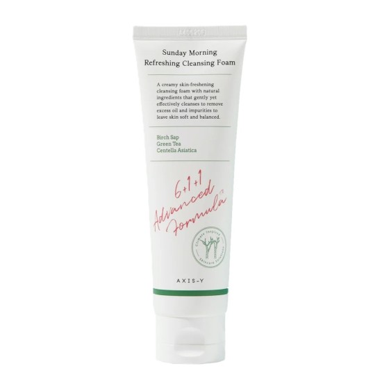 AXIS-Y - Sunday Morning Refreshing Cleansing Foam 120ml 8809634610096 www.tsmpk.com