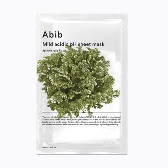Abib - Mild Acidic pH  Jericho Rose Fit Sheet Mask 8809738593431 www.tsmpk.com