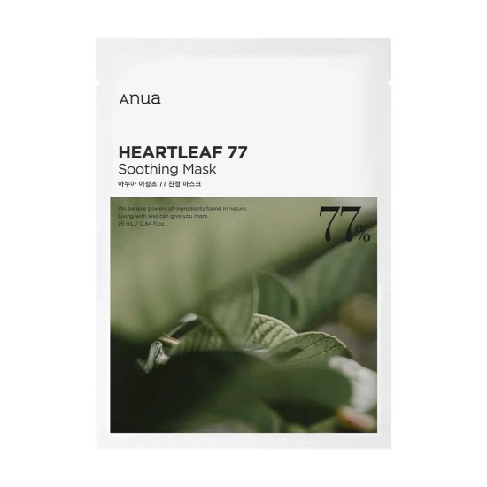Anua - Heartleaf 77% Soothing Sheet Mask 