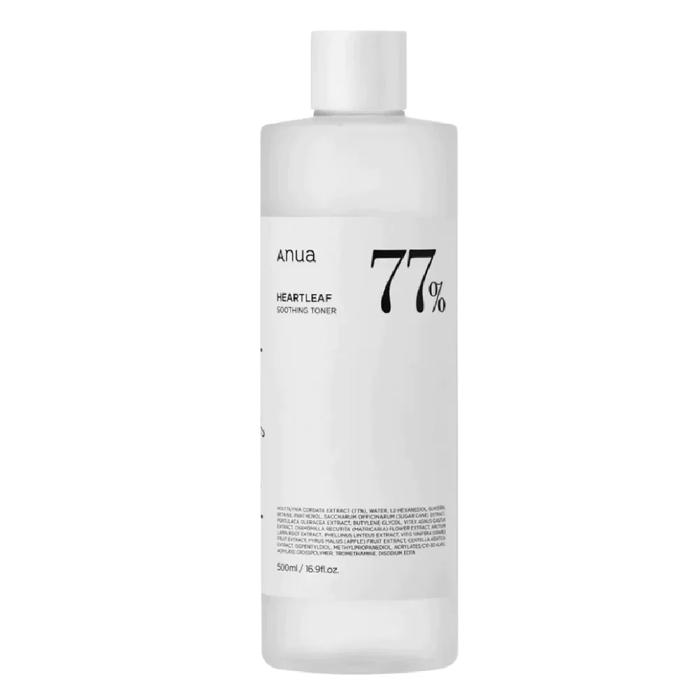 Anua - Heartleaf 77 Soothing Toner JUMBO 500ml 8809640731440 ...