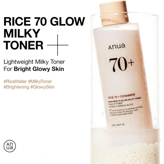 Anua - Rice 70 Glow Milky Toner 250ml