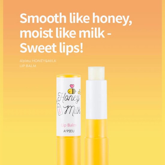 Apieu - Honey and Milk Lip Balm 3.3g