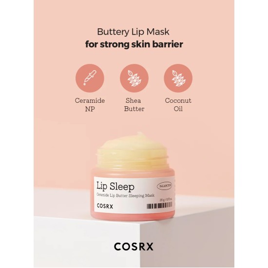 COSRX - Balancium Ceramide Lip Butter Sleeping Mask 20g 8809598453388 www.tsmpk.com