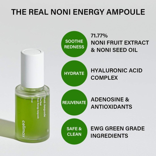 Celimax - Noni Ampoule Calming + Radiance 2024 Version 30ml