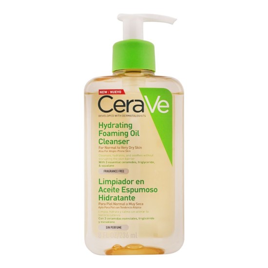 Cerave - Hydrating Foaming Oil Cleanser 236ml 3337875773430 www.tsmpk.com