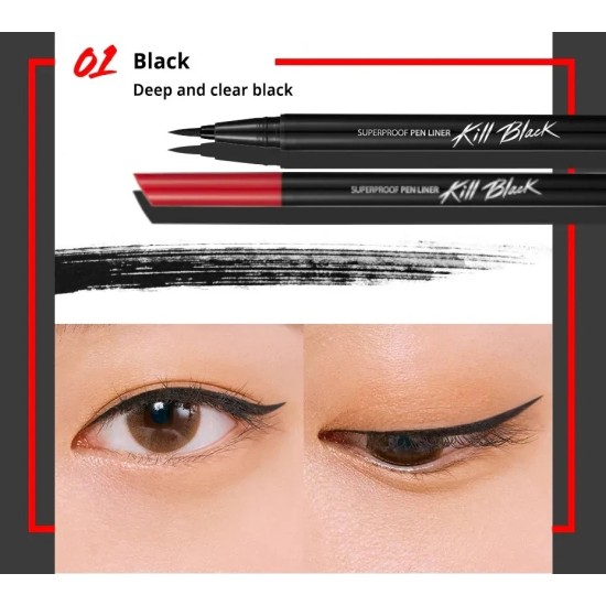 Clio - Superproof Pen Liner No 01 Black