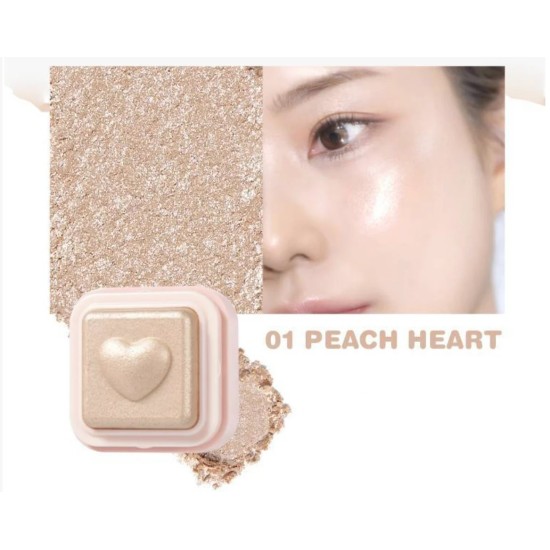 Colorgram - Milk Bling Heartlighter 2024 Version No.01 Peach Heart