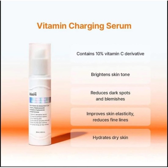 Dear Klairs - Freshly Juiced Vitamin Charging Serum 30ml