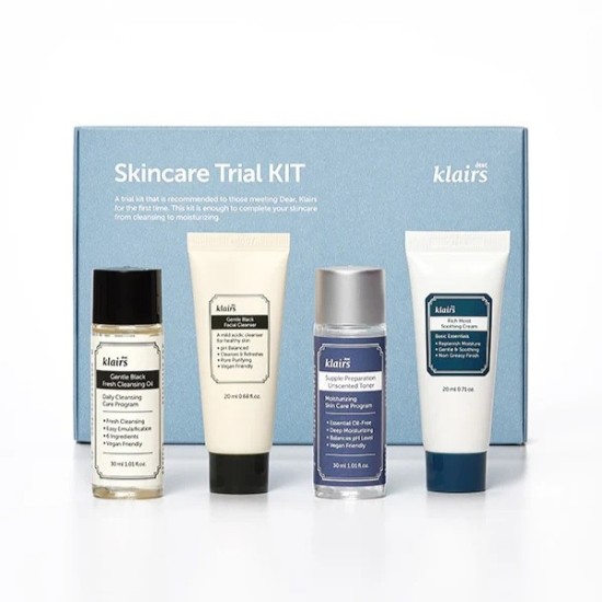 Dear Klairs - Skincare Trial Kit