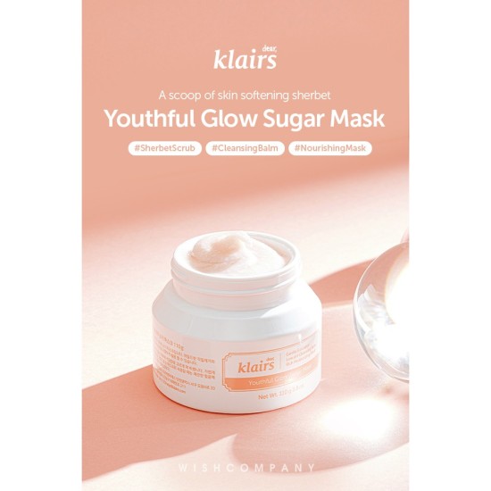 Dear Klairs - Youthful Glow Sugar Mask 110g