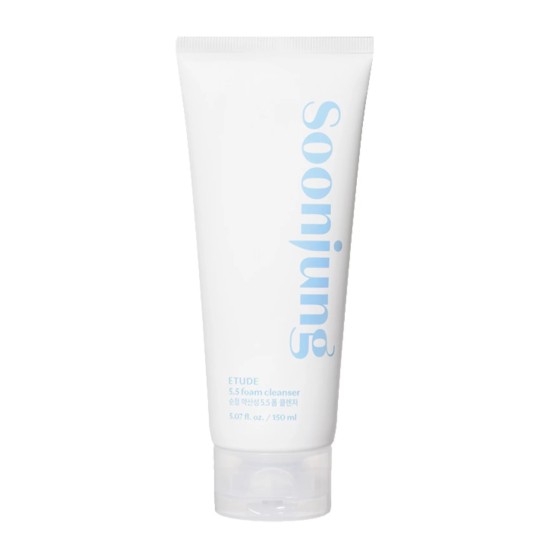 Etude House - Soon Jung pH 5.5 Foam Cleanser 150ml 8809820696637 www.tsmpk.com