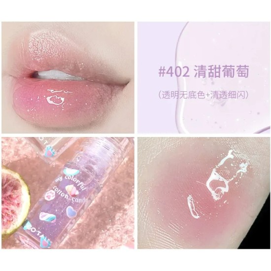 Gogo Tales - Marshmallow Soft Lip Oil No 402 Grape 2.4g