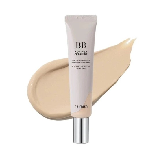 Heimish - Moringa Ceramide BB Cream No 19 Fair Beige 30ml