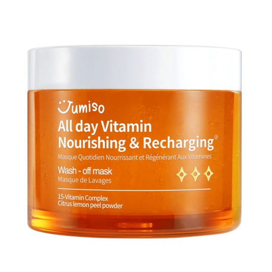Jumiso - All day Vitamin Nourishing and Recharging Wash Off Mask 100ml 8809655950089 www.tsmpk.com