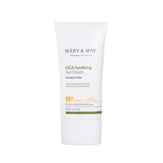 Mary&May - Cica soothing sun Cream SPF50+ PA++++ 50ml
