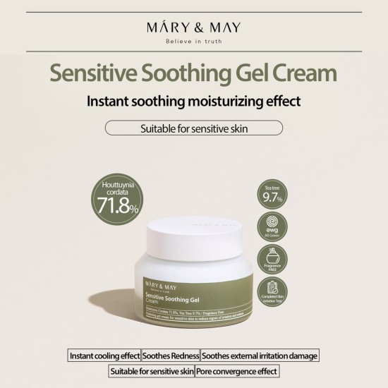 Mary&May - Sensitive Soothing Gel Cream 70g