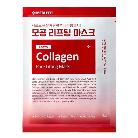 Medi-Peel - Red Lacto Collagen Pore Lifting Mask