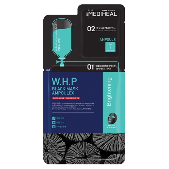 Mediheal - W.H.P Black Mask Ampoulex 2 Step