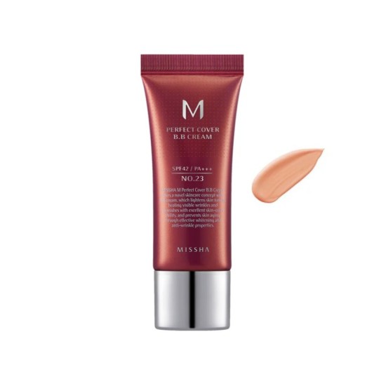 Missha - M Perfect Cover BB Cream SPF 42 PA+++ 20ml Color 23 8806333395361 www.tsmpk.com