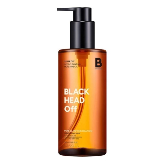 Missha - Super Off Cleansing Oil Blackhead Off 305ml 8809643546720 www.tsmpk.com