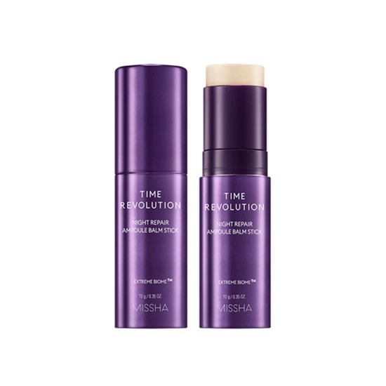 Missha - Time Revolution Night Repair Ampoule Balm Stick 10g 8809747940431 www.tsmpk.com