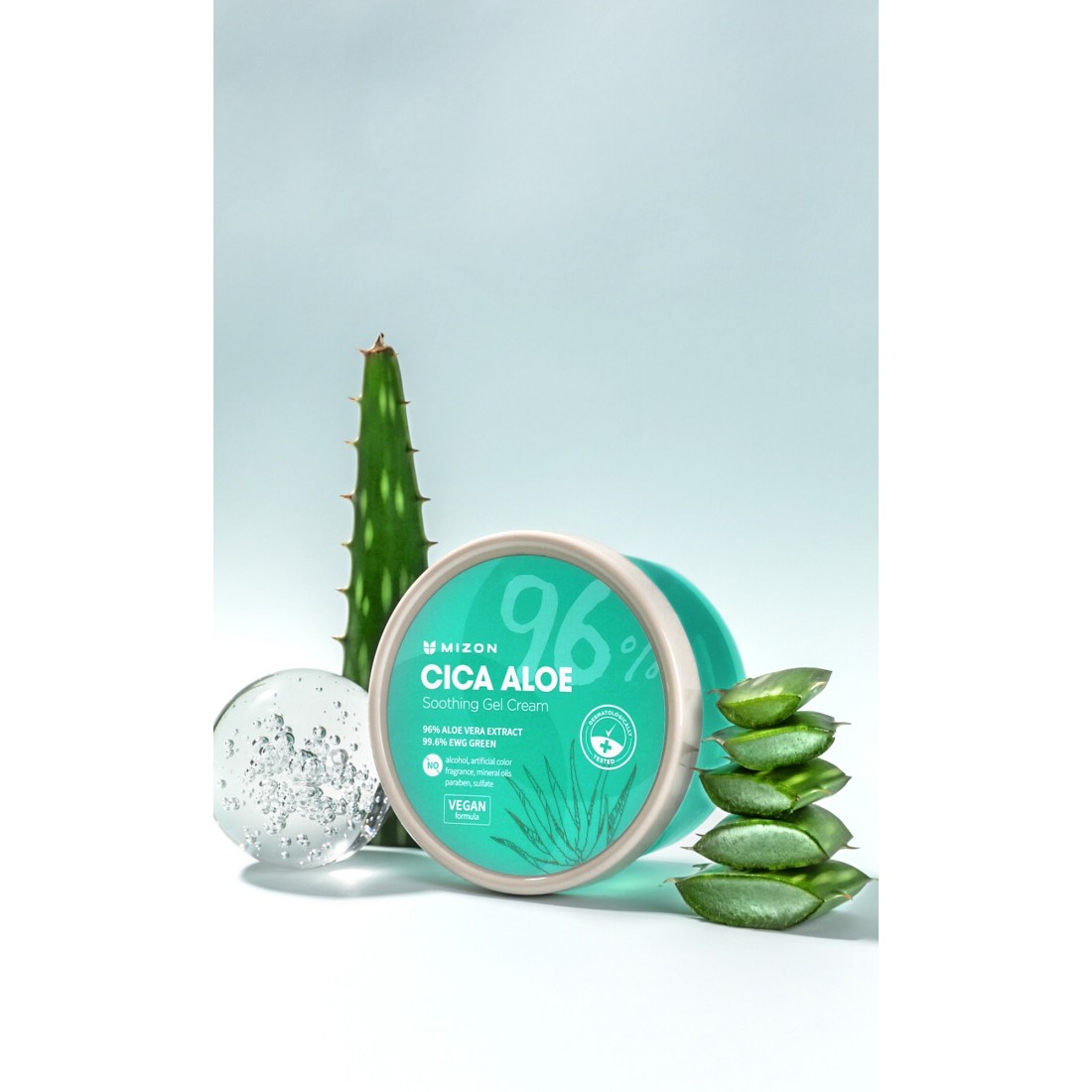 Cica Aloe Soothing Gel. TENZERO heartleaf Soothing Gel cica. Grace Day cica & Aloe all-in-one Ampoule.