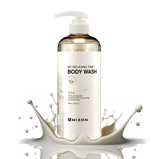 Mizon - My Relaxing Time Body Wash Milk 800ml