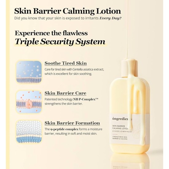 Ongredients - Skin Barrier Calming Lotion 220ml