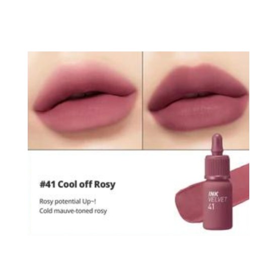 Peripera - Ink The Velvet No 41 Cool Off Rosy 4g