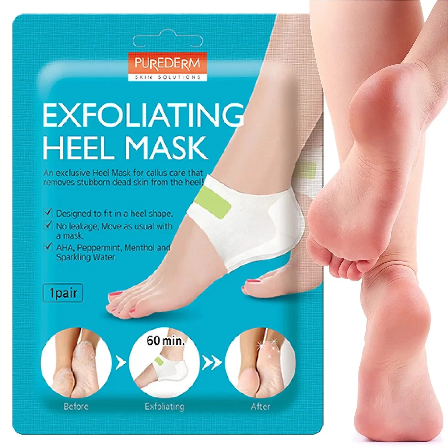 Nifty Gel Heel Socks