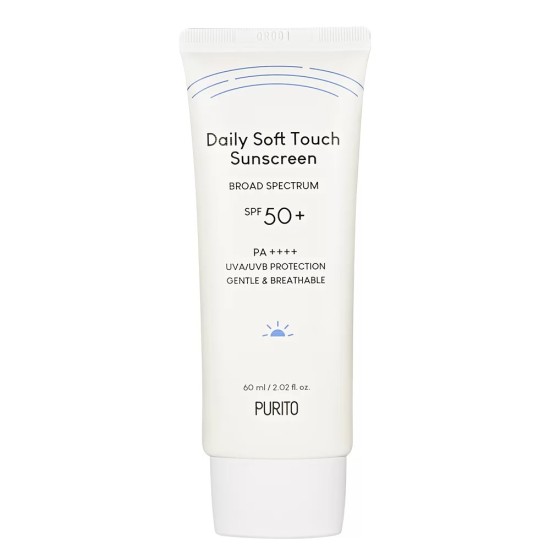Purito - Daily Soft Touch Sunscreen SPF50+ PA++++ 60ml